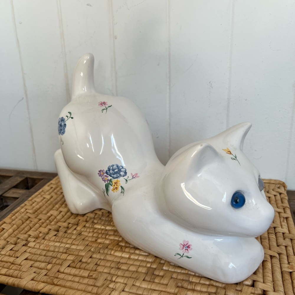 Vintage Ceramic Cat Alcobaca - Picture 1 of 6